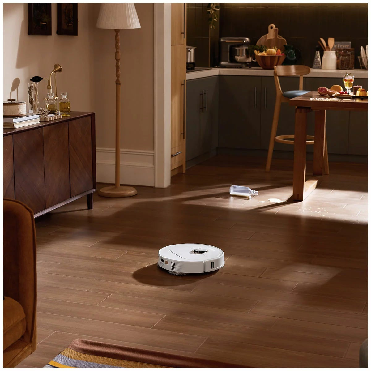 Roborock Qrevo C Pro Robot Vacuum White 18500Pa Self Washing Mop & Self Drying