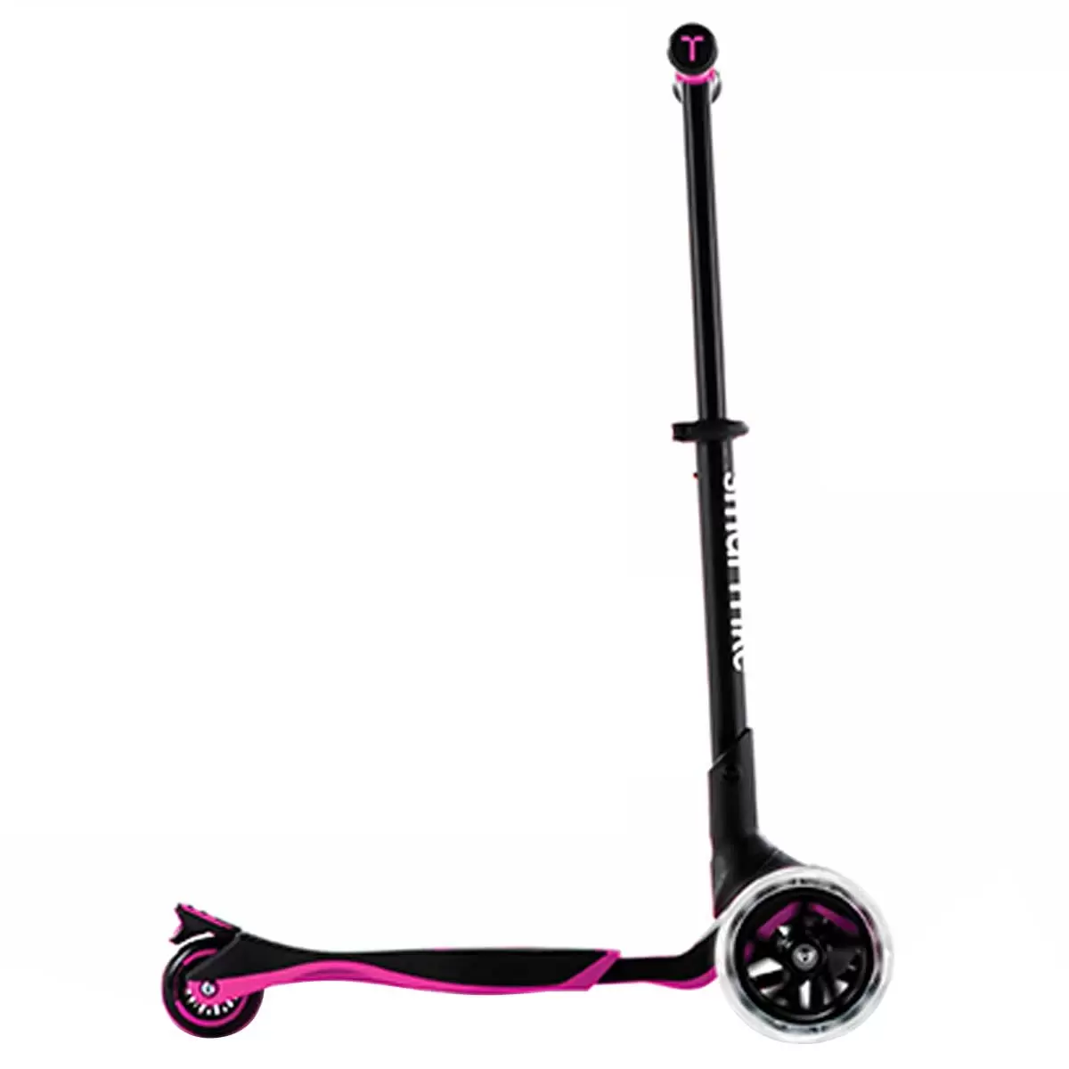 SmarTrike Xtend Ride-On Pink 5-in-1 Kids Scooter Ride On 12M-12Y LED Wheels