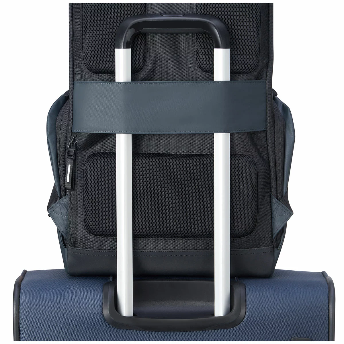 Delsey Securflap Backpack Black W/ Padded Laptop Compartment 45 x 31 x 14 cm