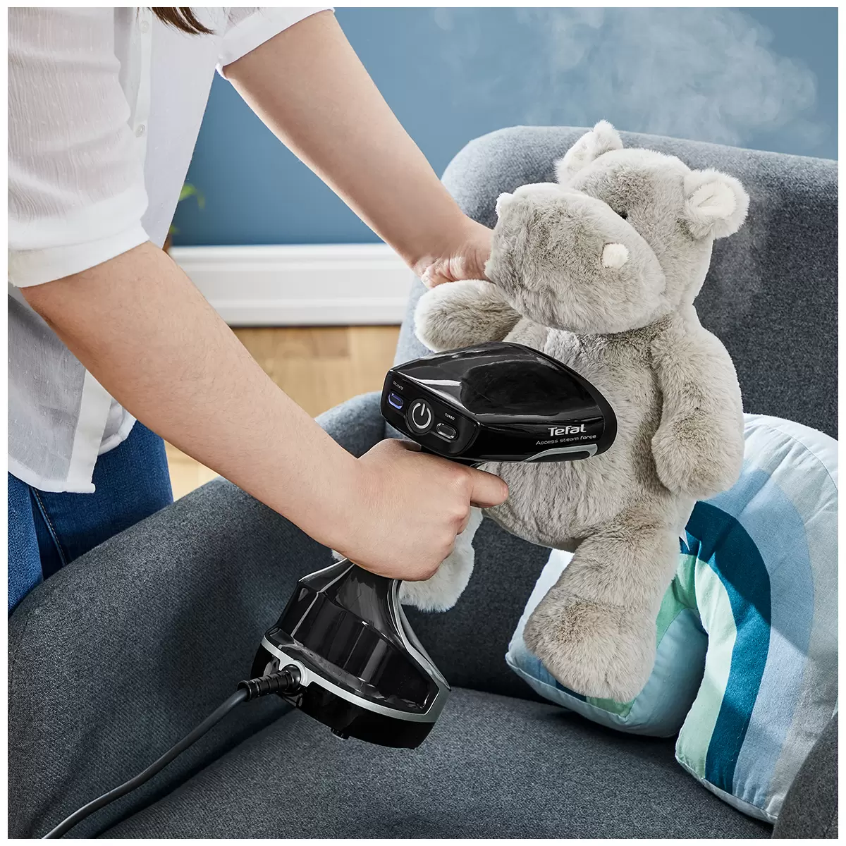 Tefal Access Steam Force Garment Steamer DT8280 Hand Held Garment Steamer Free Shipping