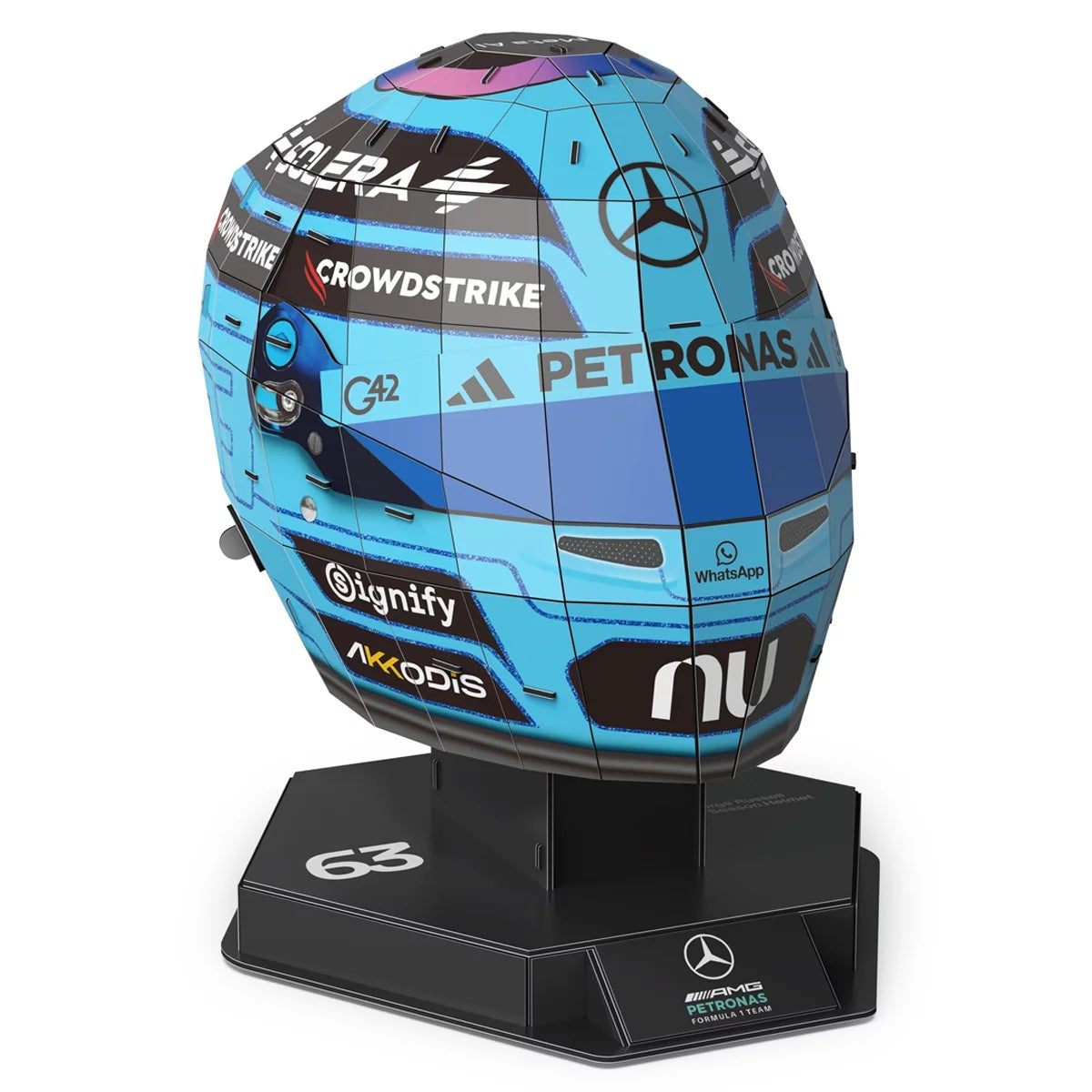 4D Build Mercedes AMG Petronas F1 W15 3D Puzzle Model Kit Official