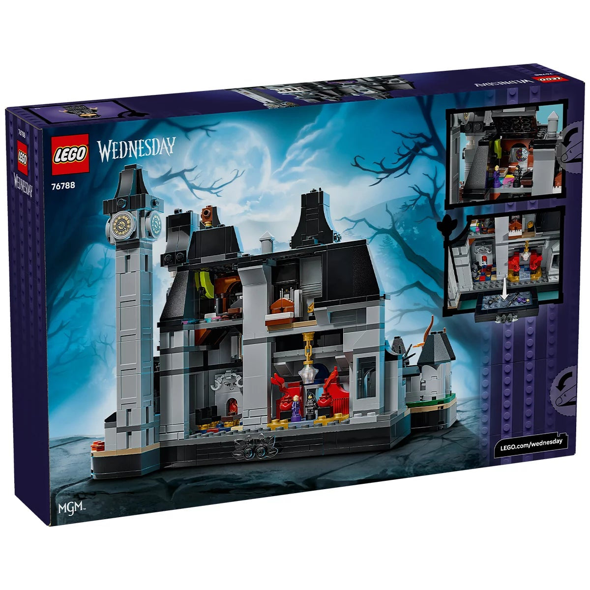 LEGO Nevermore Academy Wednesday Addams Collectible Model 890 Piece Set