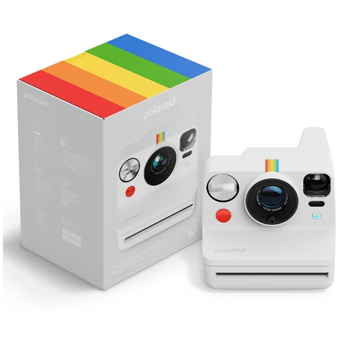 Polaroid Now+ Generation 3 Instant Camera 9161 White with Bluetooth & App