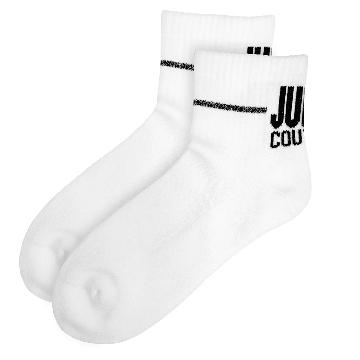 Juicy Couture Quarter Crew Women's Socks 6 Pack Pink Cushioned Comfort