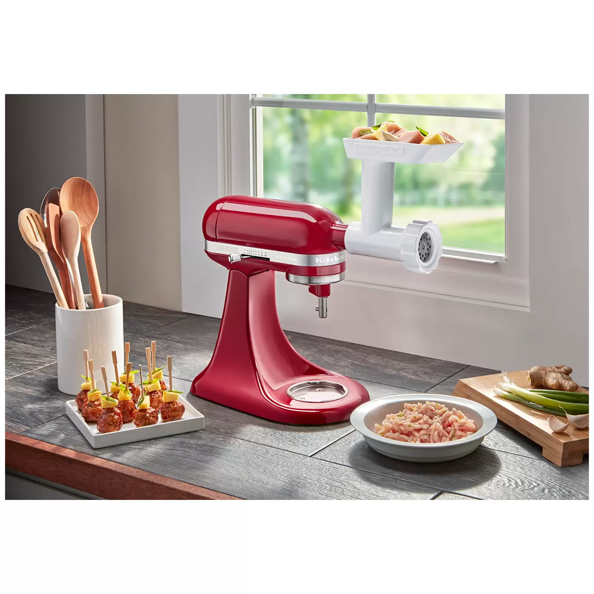 KitchenAid Food Grinder Attachment 5KSMFGAA Free Shipping