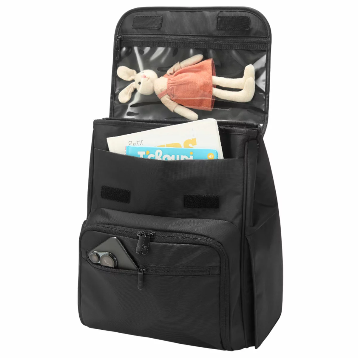 Kit + Ace Baby Bag Set Black - Free Shipping