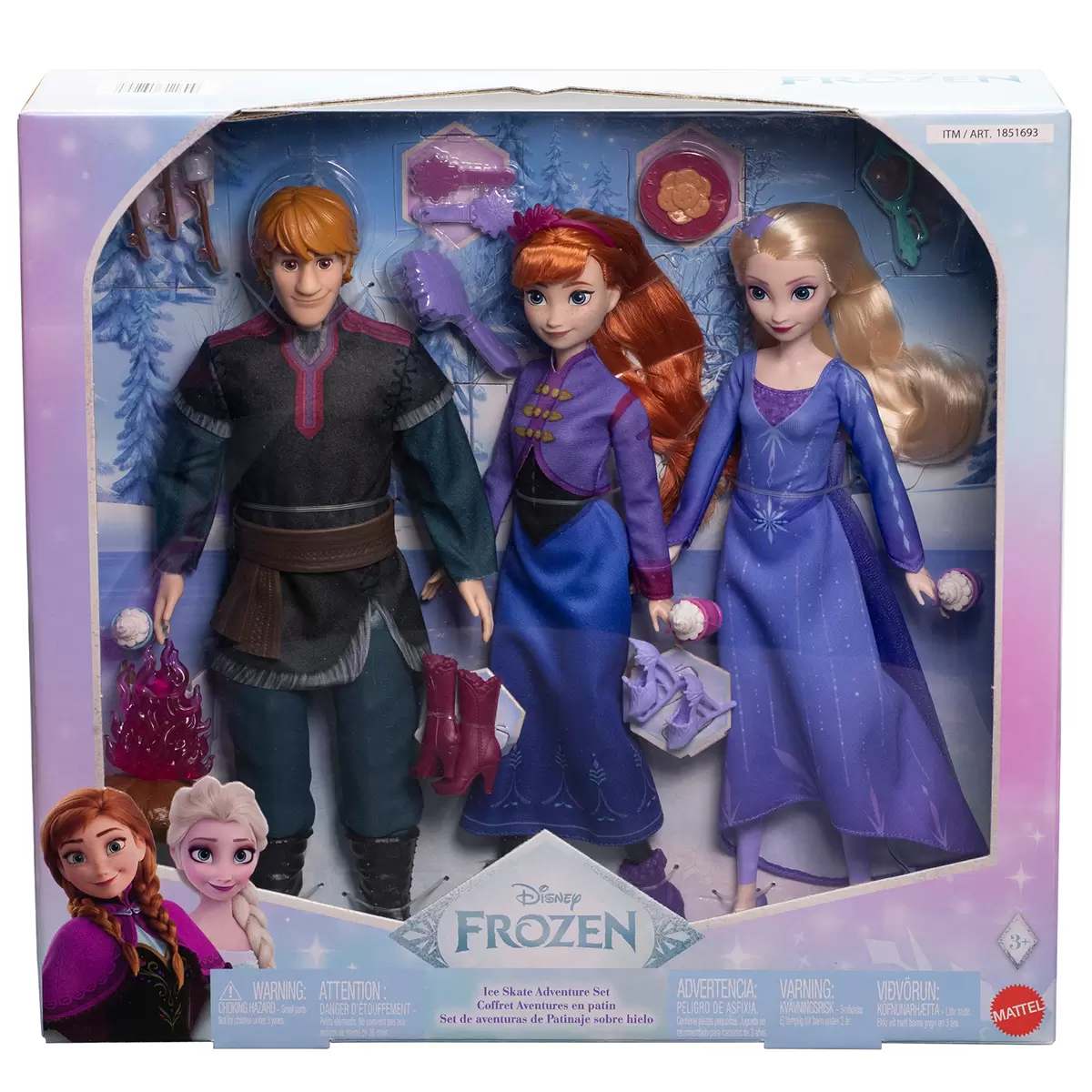 Disney Frozen Fashion Dolls & Accessories Frozen- Free Shipping