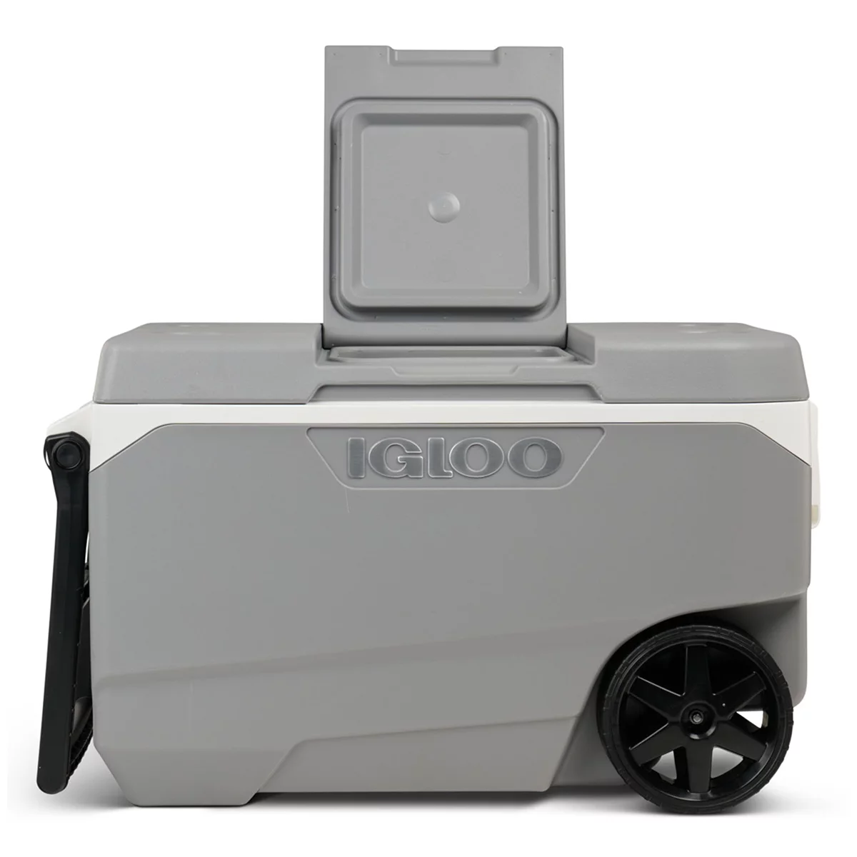 Igloo 85L MaxCold Roller Cooler Portable Ice Box Camping Beach Fishing Cooler