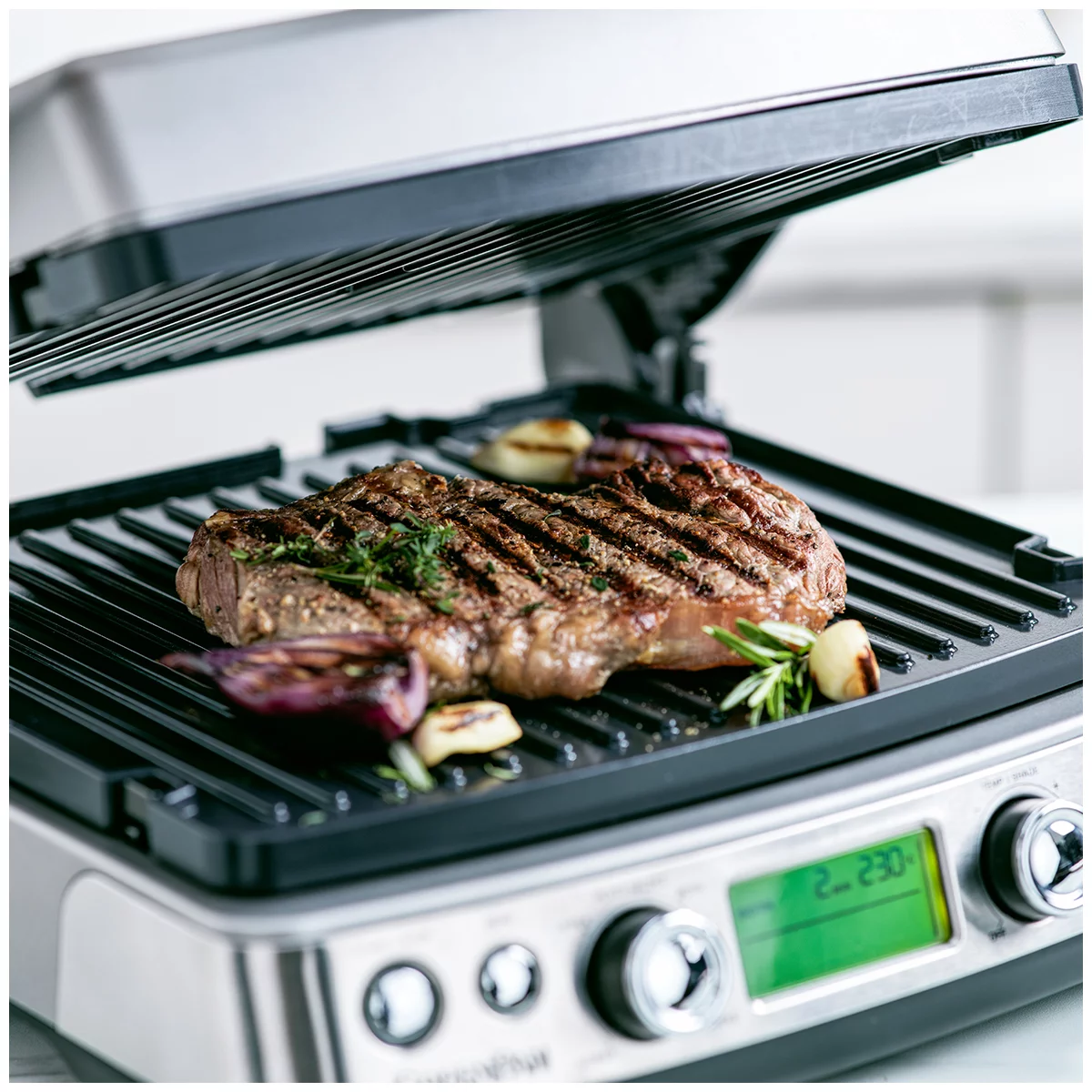 GreenPan Elite Contact Grill 7 in 1 Countertop Non-Stick Cookware CC006847-001 Free Shipping