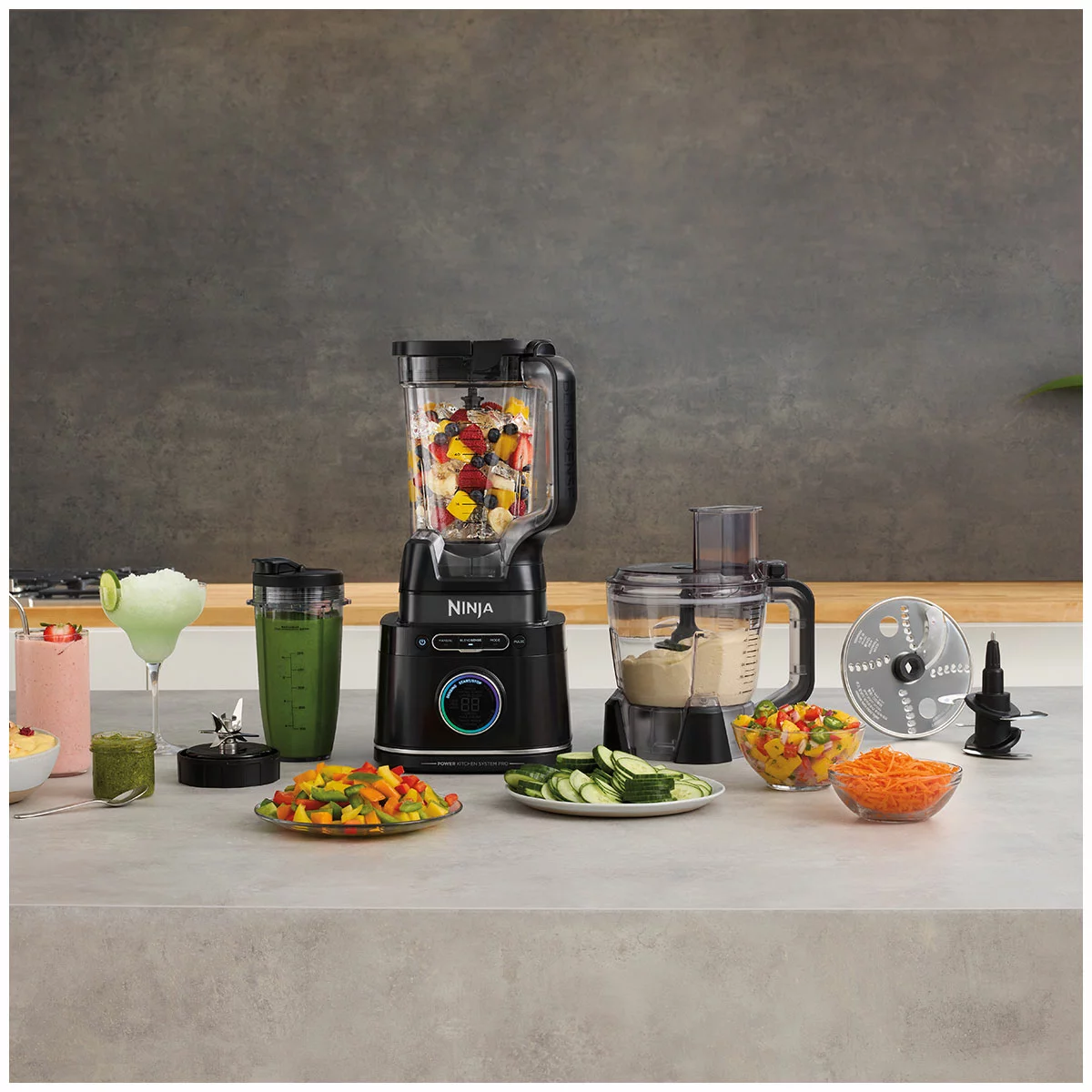 Ninja Detect Kitchen System Power Blender and Processor Pro TB401ANZ
