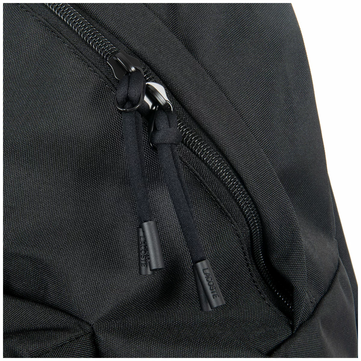 Lacoste Big Logo Black Backpack Premium Unisex Laptop Travel School Bag Durable