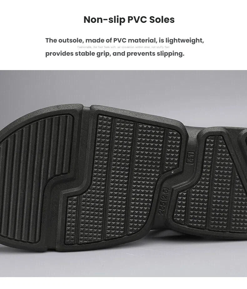 Men's 3-Color Convertible Sandals & Slippers, Outdoor Non-Slip EVA Thick-Sole Beach Shoes for Dual Wear(green-43)