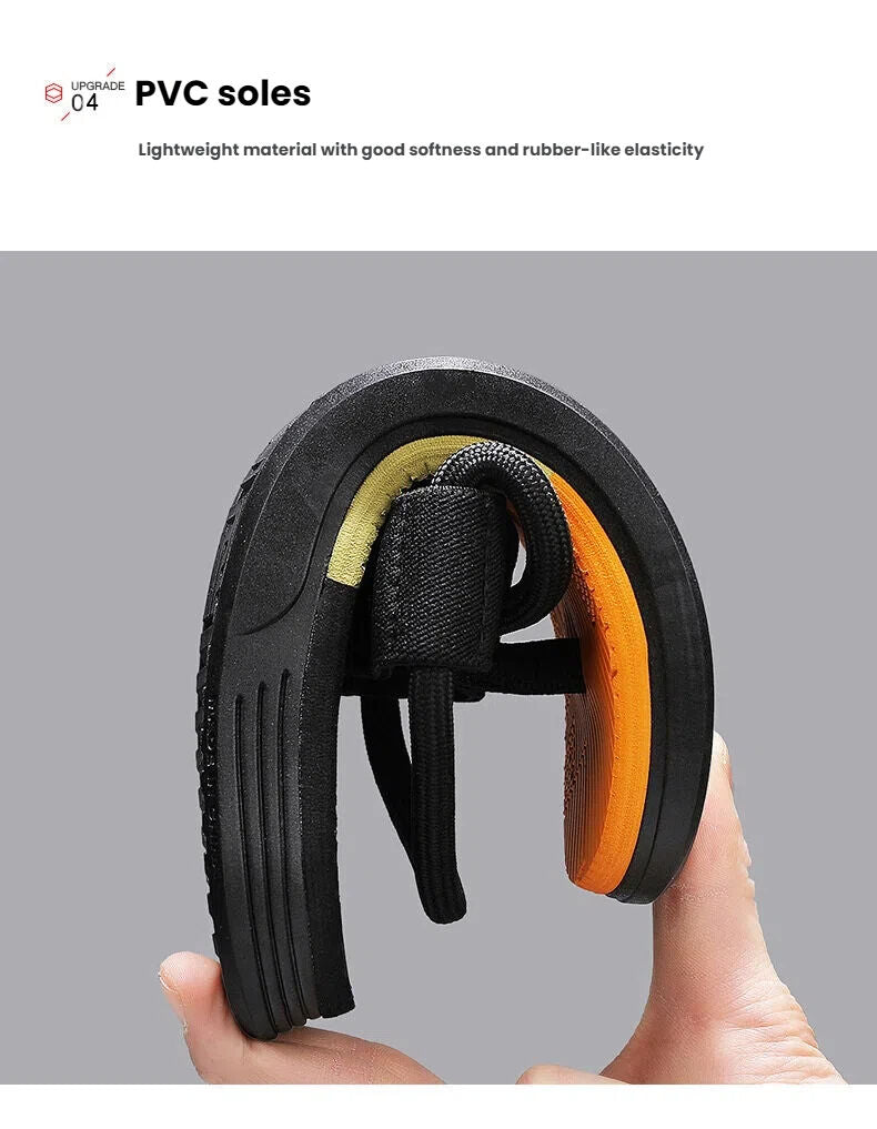 Men's Outdoor Non-Slip Sandals, EVA Lightweight Thick-Sole Beach Slippers for Casual & Sports(royal blue-39)