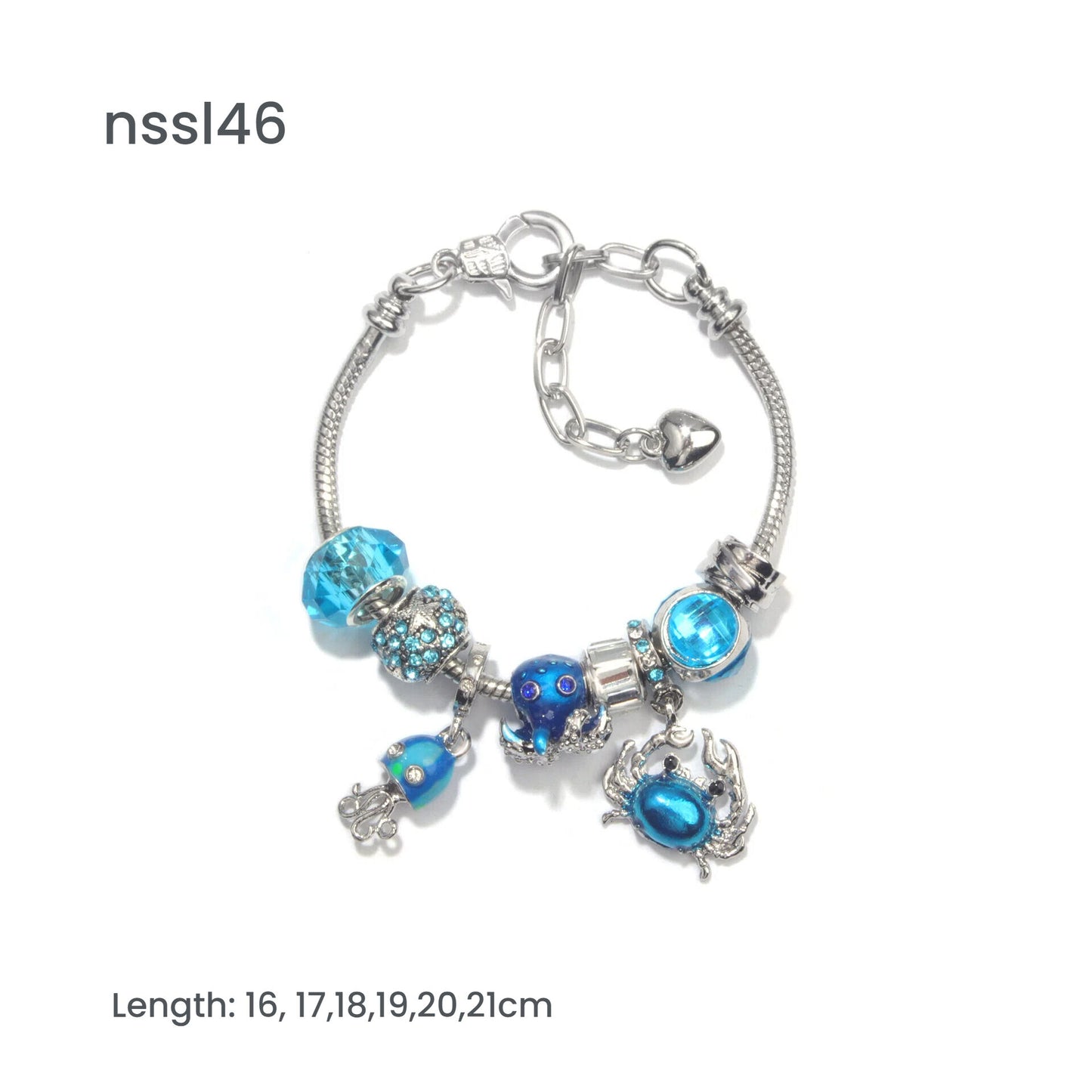 Charm Bracelets Mix & Match Offer - 10 Styles with Cartoon, Vintage Elements, Buy 3 for Better Price(triple)