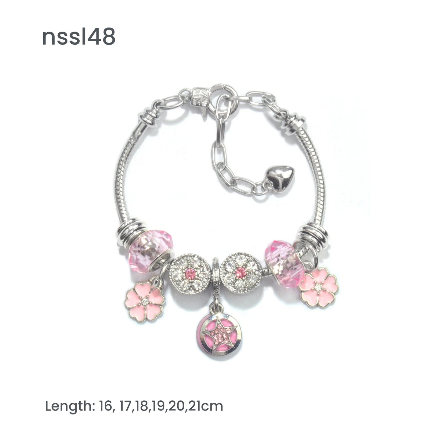 Charm Bracelets Mix & Match Offer - 10 Styles with Cartoon, Vintage Elements, Buy 3 for Better Price(triple)