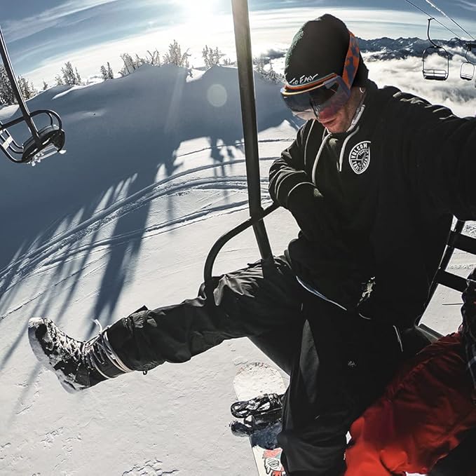 OutdoorMaster Ski Goggles PRO - Frameless, Interchangeable Lens 100% UV400 Protection Snow Goggles for Men & Women-OM-2