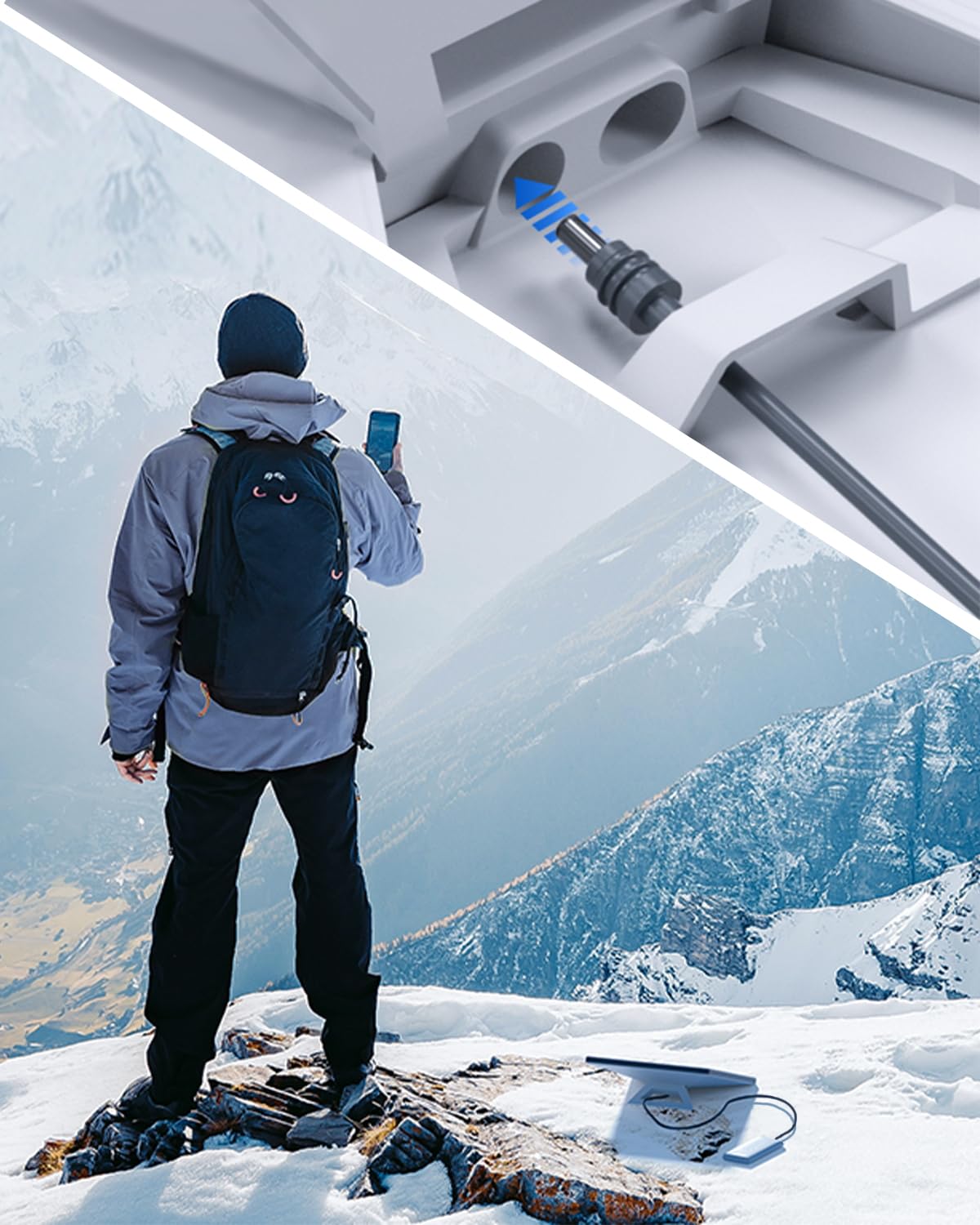 Starlink Mini Power Cable 3.3FT USB-C to DC5521