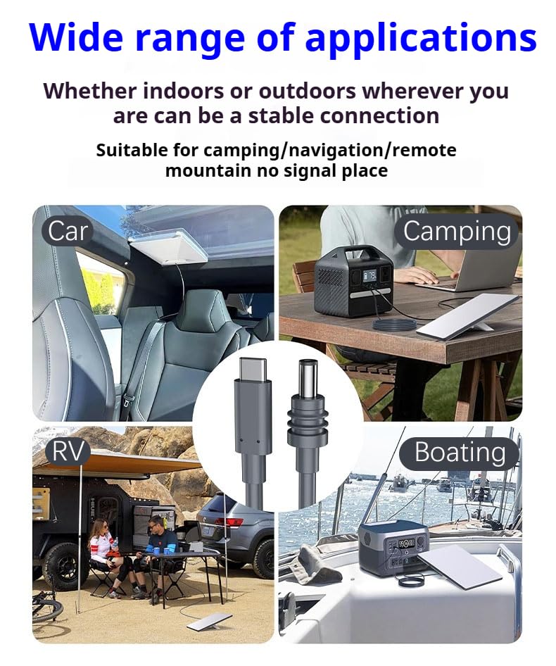 Starlink Mini Power Cable 10FT USB-C to DC5521