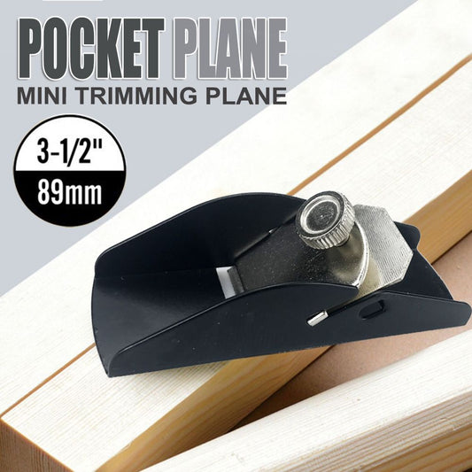 Compact Pocket Hand Planer for Woodworking, Mini Trimming Tool with Adjustable Blade for Model Making, Carving and Small Wood Surface Smoothing Tasks (Spare Blade(6PCS))