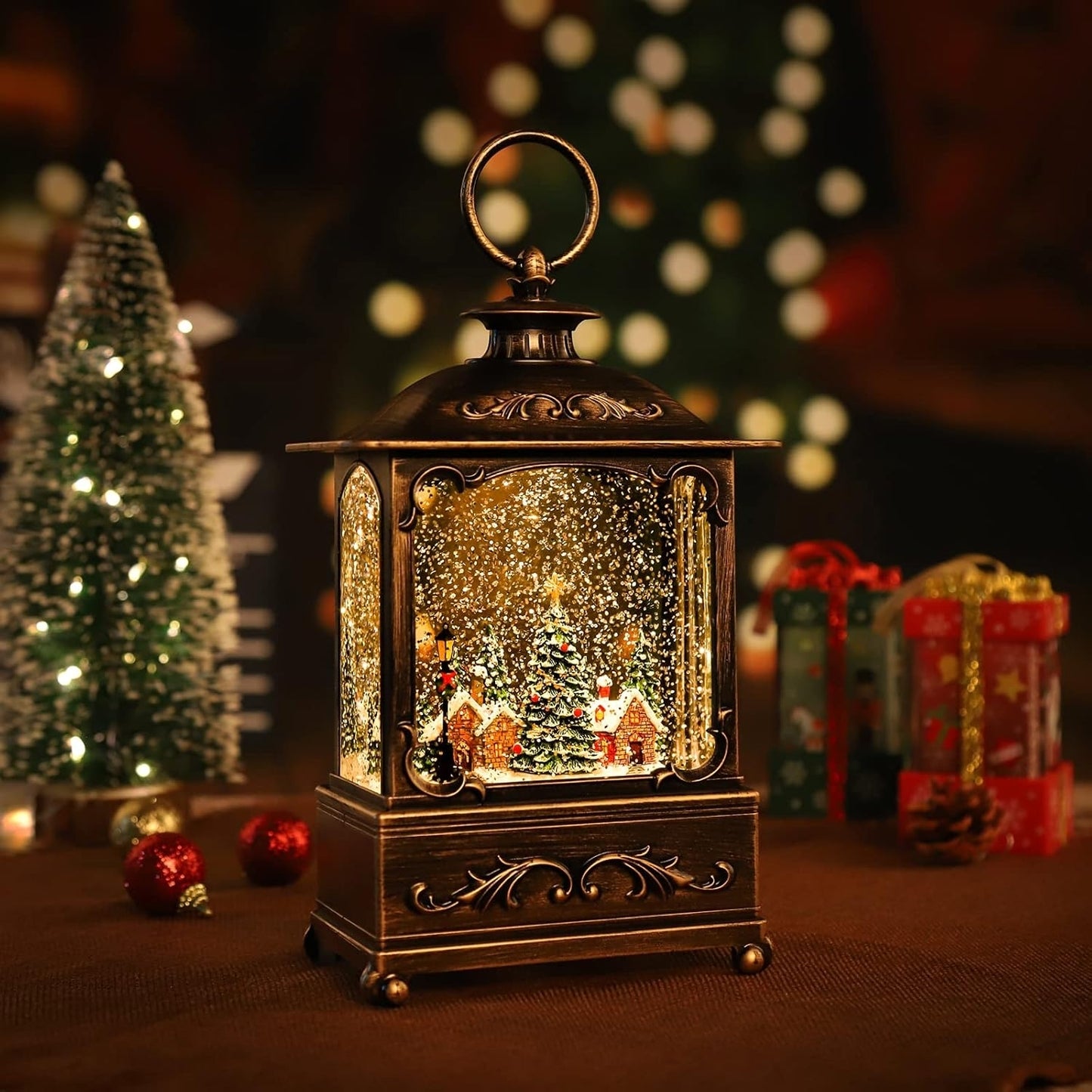 BDI Lamp-LW003-Snowman Music Lantern Sculpture Christmas