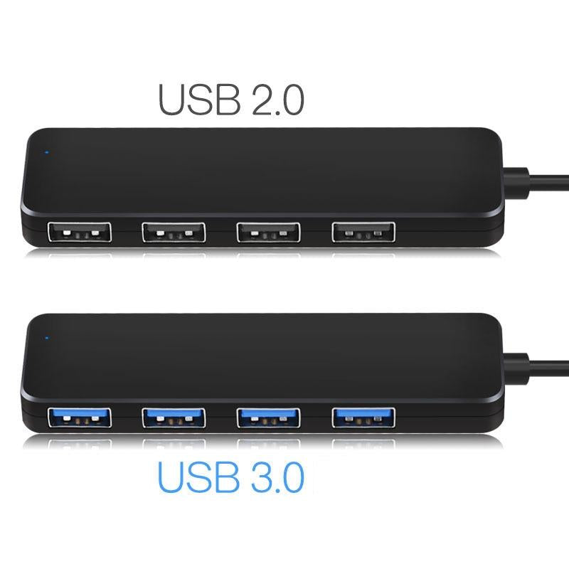 4-Port Usb3.0 Hub With 5G Extension 120Cm Length