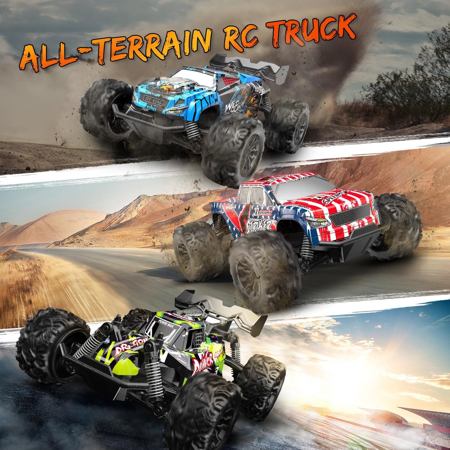 1 20 Full Scale 2.4g Rc Off-road Vehicle - Off-road Ready - Green