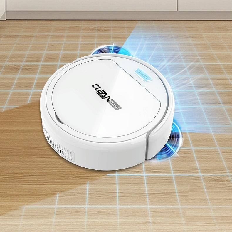 Smart Household Sweeping Robot - Automatic - White