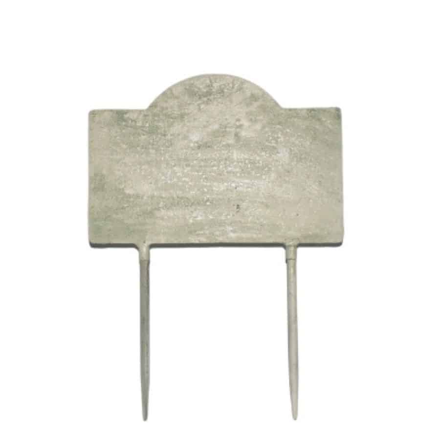 Welcome To My Garden Cast Iron Stake 31cm