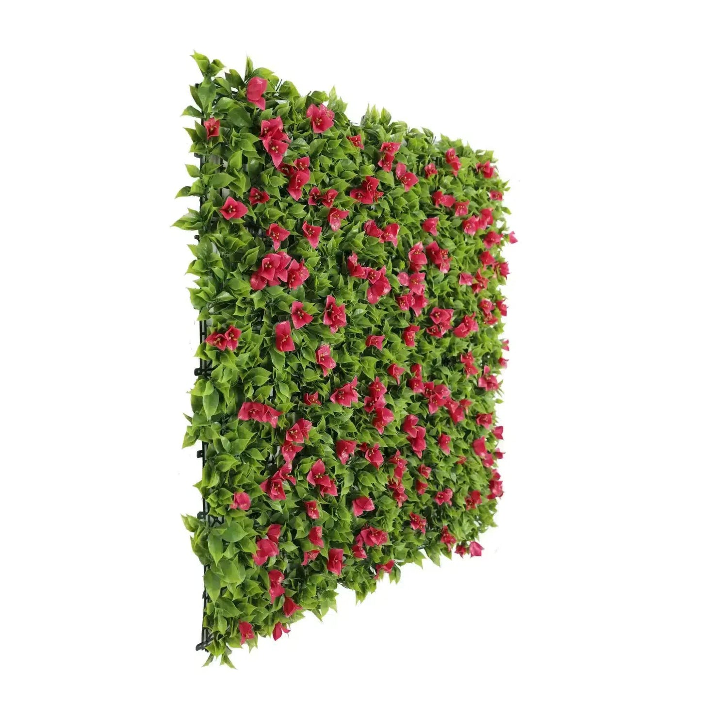 Luxury Flowering Pink Vertical Garden / Green Wall UV Resistant 1m X 1m