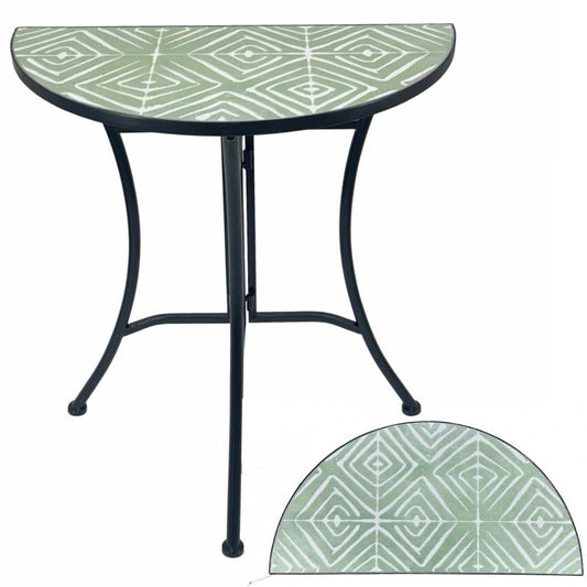 Modern Life Half Round Table 60cm