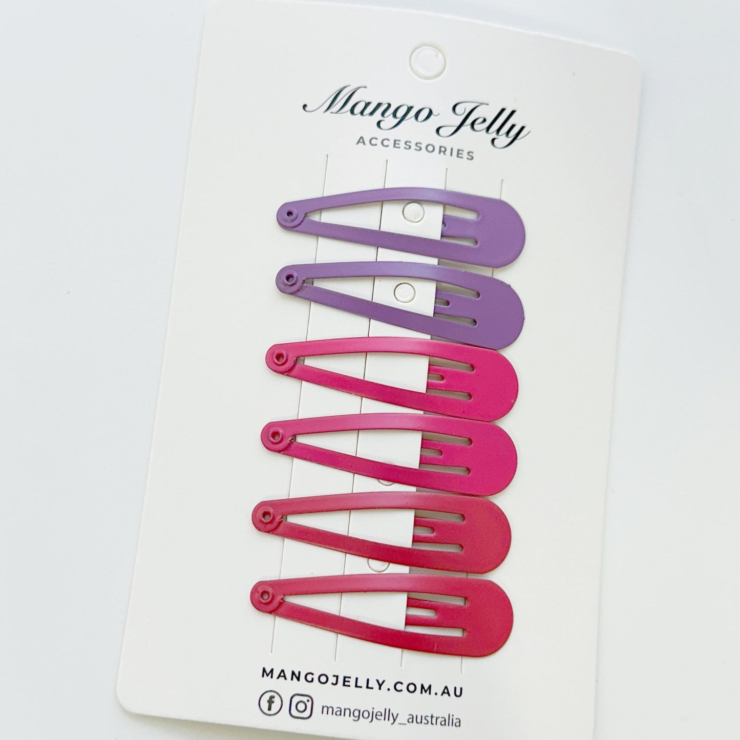 Essential Snap Hair clips - Rosie - 12 Pieces