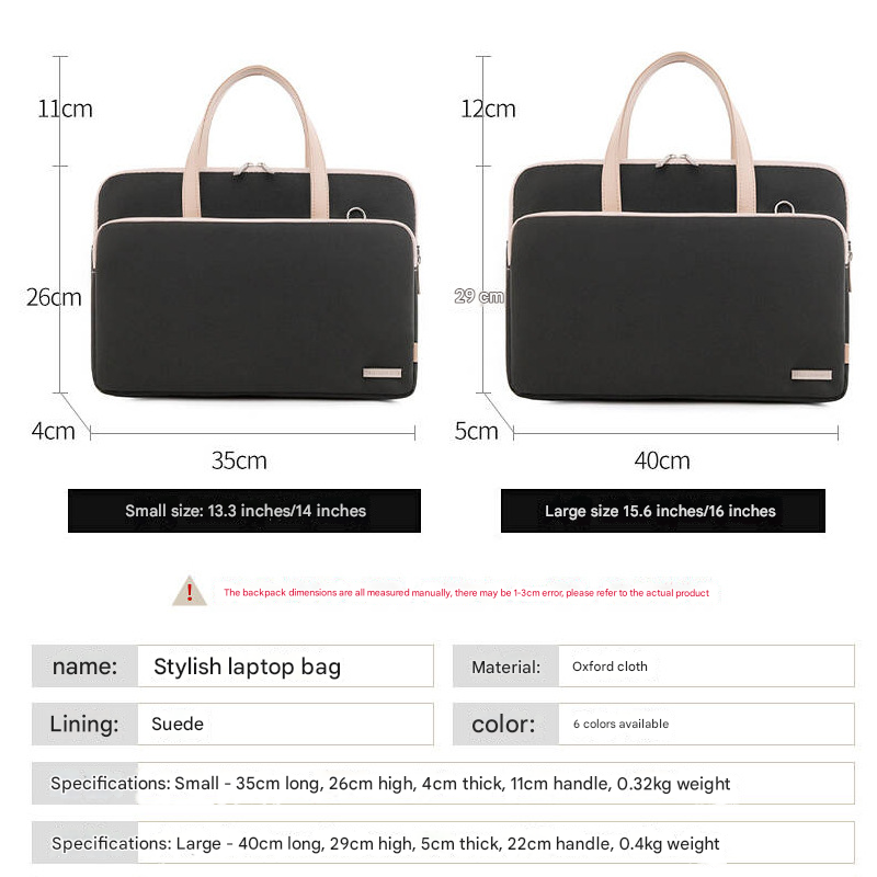 Grey Chic Padded Laptop Bag for 15.6-Inch Notebooks - Versatile Shoulder Briefcase with Trolley Strap