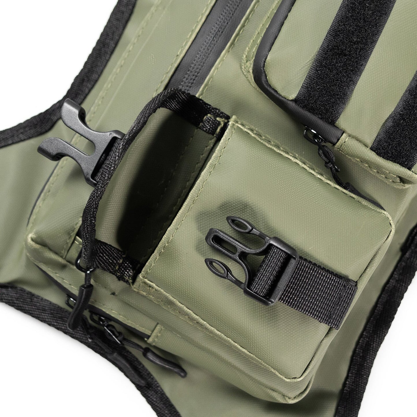 Green Outdoor Tactical Chest Bag - CS Running Hydration Sports Chest Pack for Men (0.572kg, 30x30x6 cm)