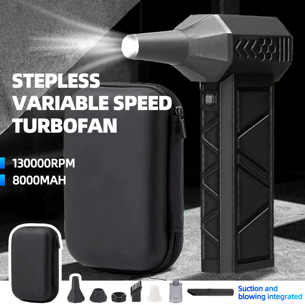 Large 140,000 RPM Cordless Air Duster & Vacuum 4-in-1 with 8000mAh Battery for Australian Homes