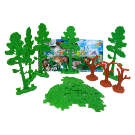 Toy Farm trees 8 Pcs