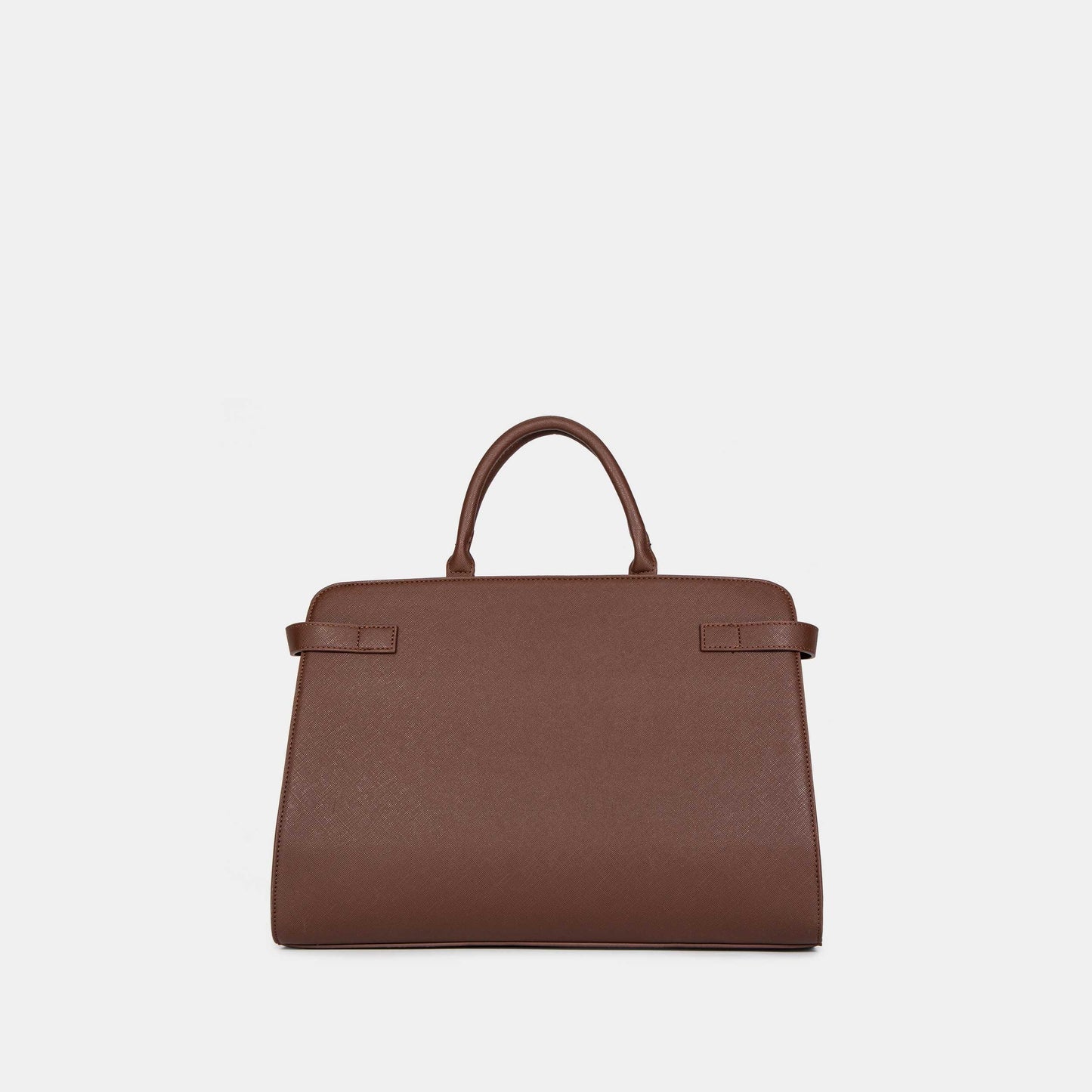 Bagco Bravura Leather Tote Set-Navy Blue