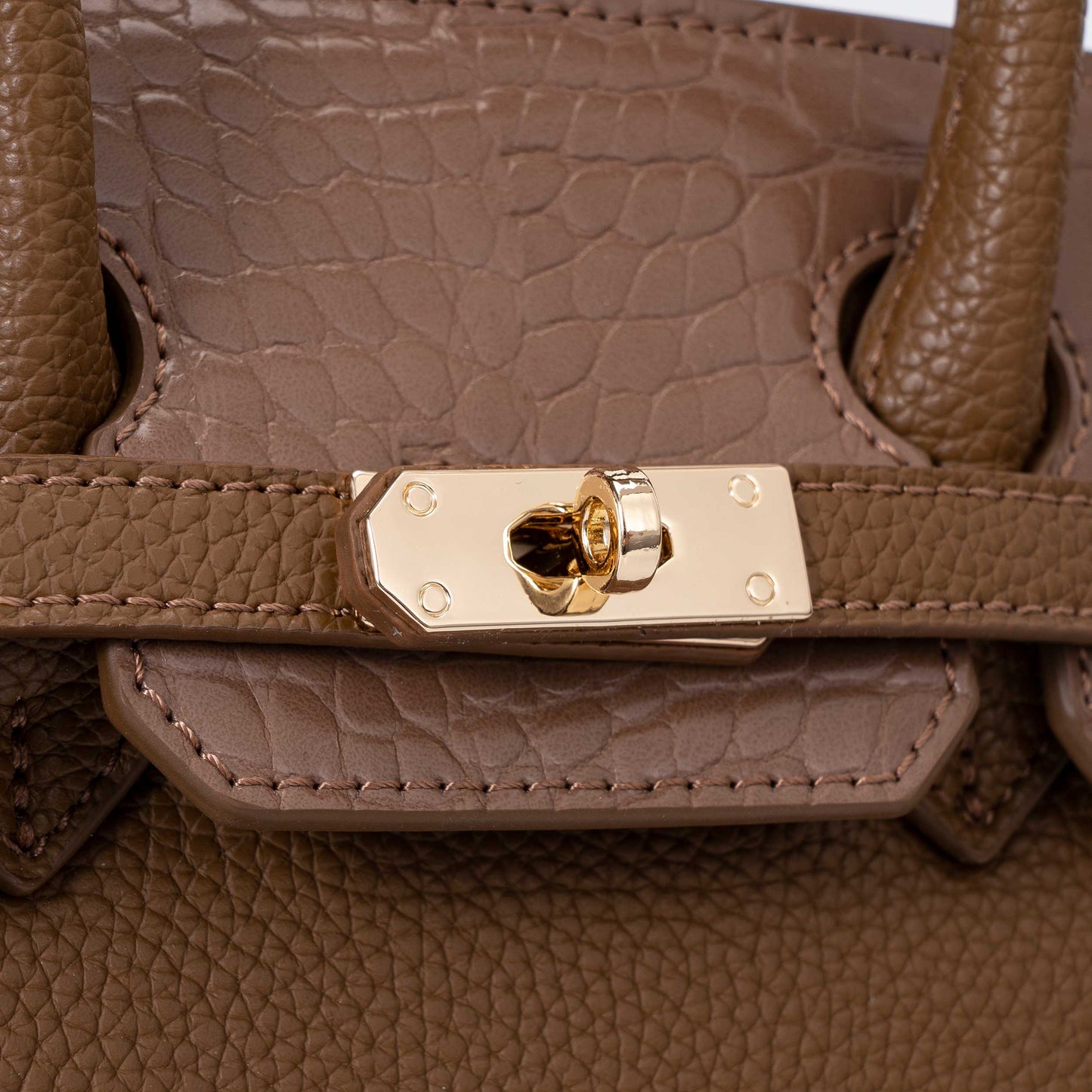 Chrisbella Elodie Leather Satchel-Green